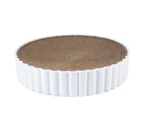 rongweiwang Multifunctional Cat Cardboard Pad With Cat Scratch Pad Bowl Round Post Durable Recycle Indoor Cats While Reducing Risk Of Damage To Carpets Scratcher Couch Bed Large Replacement Prevent