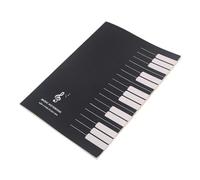 rongweiwang Music Sheet Note Books for Creative Minds Stave Notation Paper Notebook For Music Composition For Song Writers Or Amateurs. 16 Sheets 32 Pages Notebook Exercise Writing