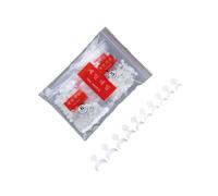 rongweiwang Nail Form Mold Fingernail Tips Clear Full Cover Multiple Uses For Acrylic Application Every Time No Odor Dual Nail System Form ABS Art Mold Fake