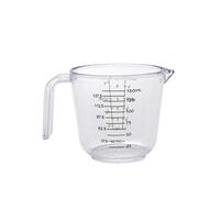 rongweiwang New Portable Plastic Measuring Cup Clear Scale Measuring Cup for Baking Beaker Liquid Measure Jug Container 150ML/300ML/600ML