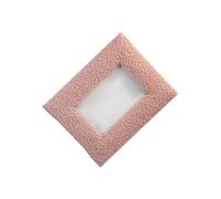 rongweiwang Ornament Simplicity Modern Home Decor With Kickstand Photo Frame For Weddings Living Rooms And Bedrooms Living Room Bedroom Office Dining Table Bookshelf, Pink, 23.5x18.5cm