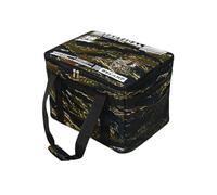 rongweiwang Outdoor Adventures Made Easy Camp Kitchen Box Camping Storage Box Organiser Camping Tote Bag Camping Kitchen, tiger skin print, 30L