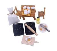 rongweiwang Portable Dollhouse Food Package Tiny Mini Size Easy To Store Won T Much Space Anywhere Birthday And Gifts. DecorativeThe Children Toy Miniature Furniture Is Designed To