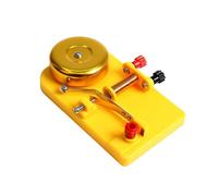 rongweiwang Portable Electric Bell Experiment Physics Tool Junior Seniors Understanding Basic Electricity Concepts Electric Bell Experiment Physics Science Learning