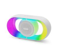 rongweiwang Portable RGB Bluetooth Speaker With High-definition Sound And Ambient Night Light Bluetooth 5.3 Chip With Powerful