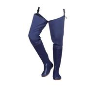rongweiwang Premium Bootfoot Waders Lightweight Construction with Reliable Waterproofing Gardening Tasks and Farming.Designed for Both Men and Women Fishing Hip, Blue, 38