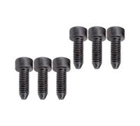 rongweiwang Professional Grade Guitar Screws Hardware Parts Essential For Musical Instrument Accessories And DIY Enhancements Musical Instrument Accessories, Black, Length 15.5mm