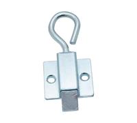 rongweiwang Pull Rings Latch Lock Door Bolt Latch Vintage Door Automatic Bolt Heavy Duty Sliding Lock Security Spring Locking Hardware Bolts Automatic Sliding