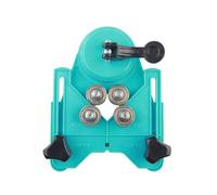 rongweiwang Punching Locator Lightweight And Portable Locator For Precise Drilling Tile Locator ABS Manual Tool Chamferer Fixator, blue