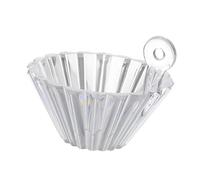 rongweiwang Reusable Portable Coffee Filter Cone with Coffee Brewing Filter Cone Press Shape Cup Easy with of 7cmx4.5cm/2.76inch X 1.77inch Origami Cup Holder