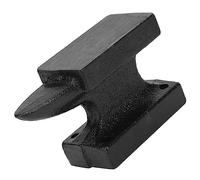 rongweiwang Rugged Cast Anvil Polished Surface Round Horn Large Feet Stable Iron Workbench Manual Equipment Blacksmith Metalsmith