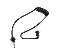 rongweiwang Single Listening 3.5mm Earphone Coiled Cables Mono Function Earpiece Earphone Stereo headset in Ear Stereo Headset Only for Listening