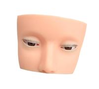 rongweiwang Skin Practice Silicone Pad For Up Home Functional Solution For Practicing Eyelash Techniques Effectively Lash Mannequin Head For Beginners Lash Extension