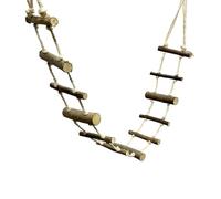 rongweiwang Small Animal Mice Squirrel Swing Rack Accessories Provide Safe Climbing Experiences Facilitating Healthy Physical Activity Rats Canary Gerbil Resting Climbing Ladders