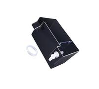 rongweiwang Small Fish Tank Filter MultiLayer Filtration Box Efficient Waste Management System Aquarium Hang On Filter Keeps Tanks Clean Easily Aquarium Hang On Box Fish Tank, Black, 18x10.5x10cm