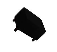 rongweiwang Soft Stretch Velvet Footstool Slipcovers Washable Covers Comfortable Luxurious Look Fits Every Furniture Style Washable Sofa Stool Cover Solid Color Comfortable, Black