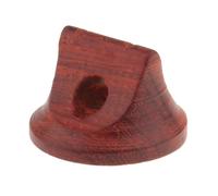 rongweiwang Solid Wood Traditional Musical Instrument Bridge Enhancing Erhu Performance And Vocal Professional Sandalwood Erhu Instrument Bridge. Improves Chinese Traditional, Red with Bottom Hole