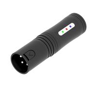 rongweiwang Stage Light Tester Light Meter Unique Tool For DMX512 Easy Handling Live Events Some Testers May Cause LED Indicator Lights To Flicker During Testing (Does Not Affect