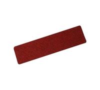 rongweiwang Stair Treads Polyester Non Slip Carpet Stair Treads Mats Offer Security While Providing Comfort And Safety On Stairs Anti Slip Carpet Mat Rugs For Kids And Dogs, Red, 76.5x20.5cm