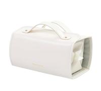 rongweiwang Stay Stylish And Organized With Leather Waterproof Cosmetic Bag Portable 4-in-1 Foldable Cosmetic Bag For Women Large, D