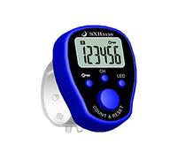 rongweiwang Stitch Marker Row Counter LCD Electronic digit stitch Digital Tally Counter Sewing Knitting Weave Tool,blue