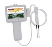 rongweiwang Swimming Pool Water Tester Compact PH Chlorine Tester With Large Screen Water Testing Meter Is Compact And Easy To Carry.With Holes For Easy Hanging. Testing Meter PH Digital Portable
