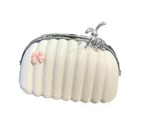 rongweiwang Tissue Box Shell Shape Napkin Holder Practical Tissue Holder Decorative Any Setting Easily Out Without Jams. Napkin Box Table Wipe Dispenser