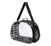 rongweiwang Transparent Portable Cat Carrier Soft Sided Comfortable Carrier Travel Shopping With Pets Can Be Easily Dismantled And Folded Pet Transparent Collapsible Cat Carriers