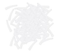 rongweiwang Tweezers Covers Tips 100pcs Eyelash Tools Cases Fit Bending And Straight Tweezers APPLICATIONTweezers Covers Tips Are Suitable For Salon
