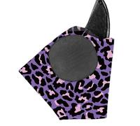 rongweiwang Unique Leopard Print Horse Mask For Sun And Insect Defense Intended To Provide Effective Mosquito And Sun Polyester, type+2