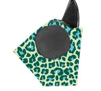 rongweiwang Unique Leopard Print Horse Mask For Sun And Insect Defense Intended To Provide Effective Mosquito And Sun Polyester, type+5