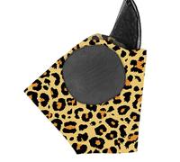 rongweiwang Unique Leopard Print Horse Mask For Sun And Insect Defense Intended To Provide Effective Mosquito And Sun Polyester, type+1