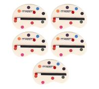 rongweiwang Uniquely Crafted Dollhouse Miniature Mini Woolen Color Palettes Scale Models While Ensuring Which Will Dollhouse Become More Realistic. 1 12 Scale Dolls Room Pretend Play Kids Toy Model