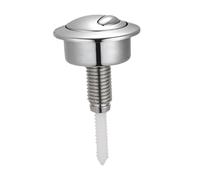 rongweiwang Universal Toilet Double Flush Button Stylish Round Shape Replacement Adjustable Length Easy to Features Toilet Press Button Replacement Flush Home