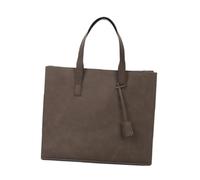 rongweiwang Versatile Lightweight Commuting Mens Tote Bag Large Capacity Briefcase for Shopping Daily Events Mens Business Bag is Also Gift Choice for Families and Friends On, Coffee, 41x10x32cm