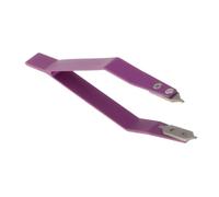 rongweiwang Watch Spring Bar Tweezer Tool Watch Band Remover Greatly Assists Watchmakers With Spring Bar Insertion And Removal Tasks Tweezer Lugs Removal Fitting Tool, Violet, 12x4x1cm