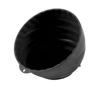 rongweiwang Weightlifting Workout Multi Position Chalk Bowl Storage Container Durable Assured Intensive Gym Say Goodbye To Messy Chalk Situations With Convenient Storage, Black, 15x12.5cm