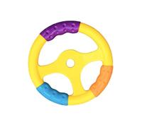 rongweiwang Wheel Steering Toy Car Driving Play Toy Non Skid Safe Experience Group Play In Child Care Centers Kids Can Enjoy Driving Time Without Any Worries.Allowing Children To Improve Motor Skills