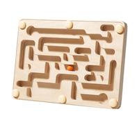 rongweiwang Wooden Puzzle Maze Brain Teaser Games Kids Gift Concentration Skill Builder Fun Activity Challenge Toy Activity Board Puzzle Logical Game Boys Girls 3 4 5