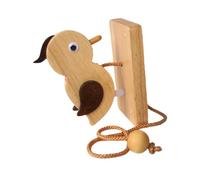 rongweiwang Woodpeckered Door Bell Vintage For Home Office Quick llation Feature Wooden Door Knocker Entrance Gate Ornament, Flat Bird Shape