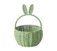 rongweiwang Woven Easter Basket Ready To Be Filled With Fertile,green