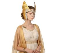 RONGXG Angel Wing Face Mask Valkyrie Warrior Headpiece Helmet Viking Mask | Medieval Wing Crown Headpiece for Halloween Cosplay Mardi Gras LARP Renaissance