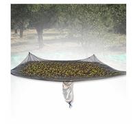 Rongyewxae Fruit Harvesting Net, with Center Opening, Export Hoop Apple Tree Netting Easy Picking Reusable for Olive, Walnut, Pecan, Chestnut,Square-20×20ft(6×6m)