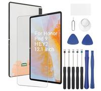 RongZy 12.1 Inch Screen Replacement for Honor Pad 9 LCD Touch Screen Internal Digitizer for Honor Pad 9 HEY2-W09, HEY2-AN09, HEY2-AL09 Display Replacement Assembly with Tools Kit（Black