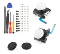 RongZy 2 Pack for Nintendo Switch Lite 3D Analog Joystick Repair Kit Replacement for NS switch Lite Thumbstick Controller Accessories (with Screws)