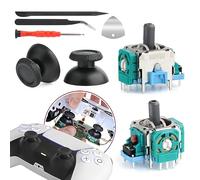 RongZy 2PCS Analog Stick for PS5 Analog Thumb Stick 3D Joystick for PS5 Electromagnetic Joystick Replacement Compatible with Play Station 5 Game Controller Stick Replacement