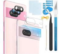 RongZy 2Pcs For Google Pixel 7 Back Rear Camera Glass Lens Replacement for Google Pixel 7 Camera Glass Lens Repalcement with Repair Tools