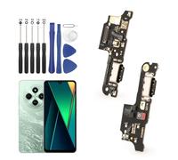RongZy Charging Port Compatible with Xiaomi Redmi 14C 4G/Poco C75 Replacement of Charging Port USB Dock Connector for Xiaomi Redmi 14C 4G Flex Cable Charging Port Charging Port Replacement