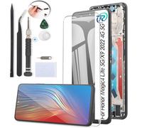 RongZy Compatible with Honor Magic4 Lite 5G/Honor X9 2022 4G 5G Replacement Screen LCD Display and Touch Screen Digitizer with Tools (Black with Frame)