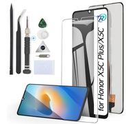 RongZy Display for Honor X5C LCD Screen Replacement Touch Display Digitizer Assembly for Honor X5C Plus/X5C with Kit (Black)